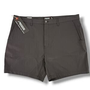 Mountain Khakis Rover Performance Shorts Mens Sz 42 Jackson Grey Gorpcore 7"